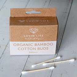 Bamboo cotton buds