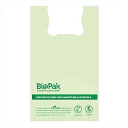 Compostable pet waste bags