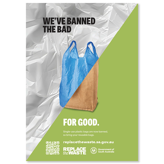 2024 bans – shopping bags poster